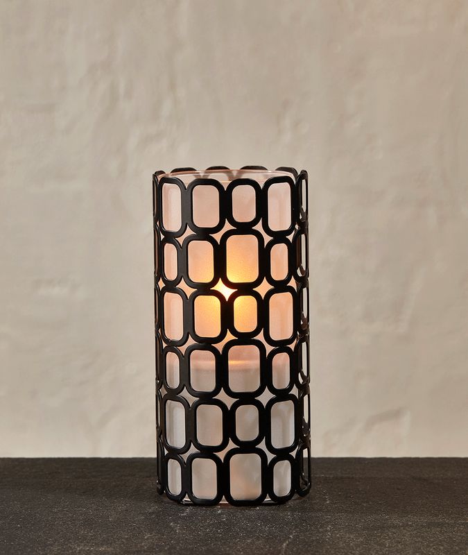 Mini Scroll Wire Base Candle Holder