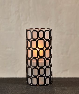 Mini Scroll Wire Base Candle Holder