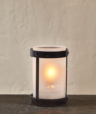 Frosted Cylinder Globe