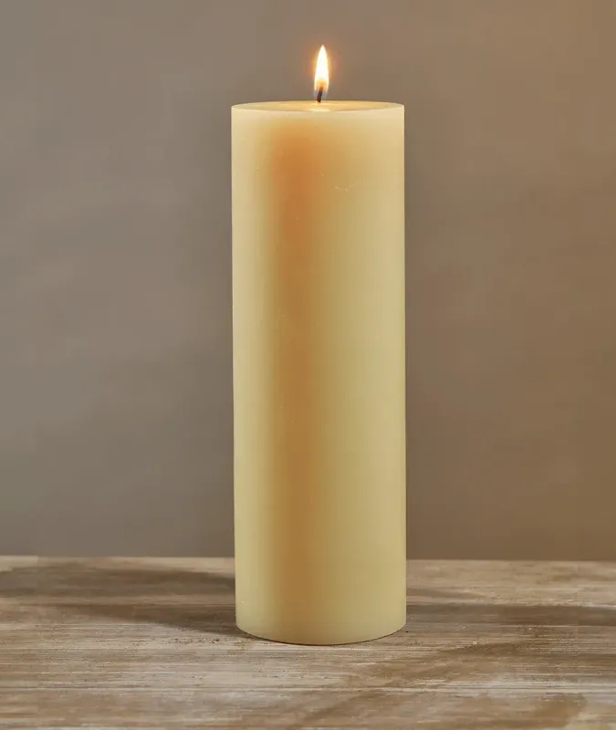 3 X 9 Ivory Pillar - 12 Pack