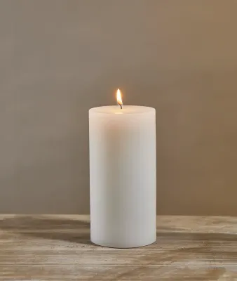 3 X 6 White Pillar - 12 Pack