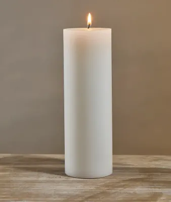 3 X 9 White Pillar - 12 Pack