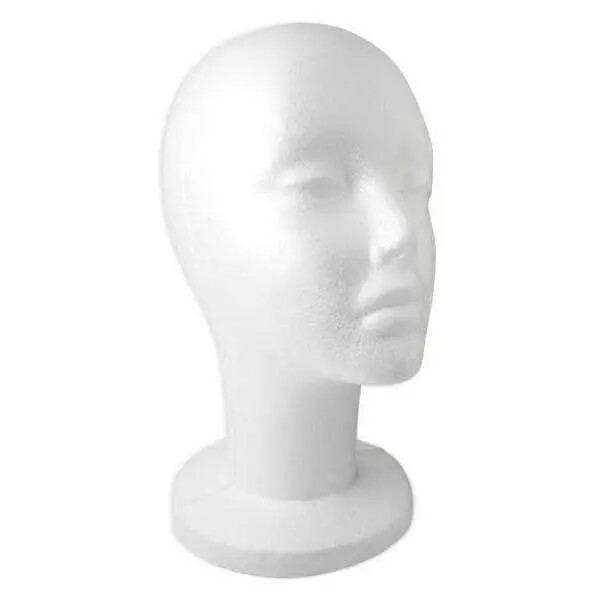 Polystyrene Foam Head 11.5&quot; Tall