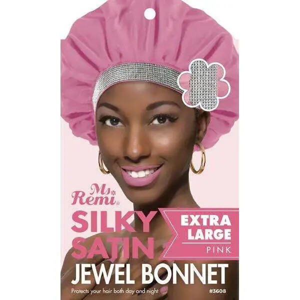 Silky Satin Jewel Bonnet Xl Asst Color
