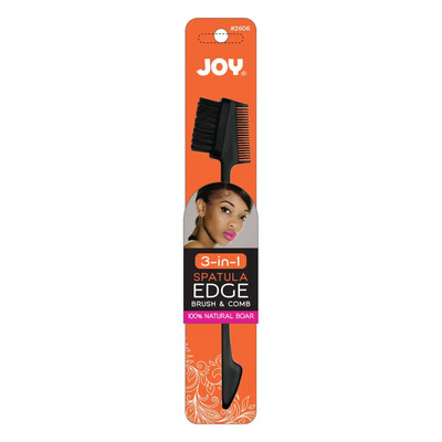 3 in 1 Spatula Edge Brush Boar Bristle