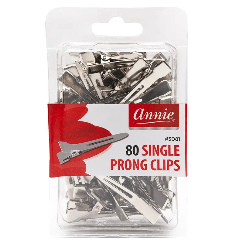 Single Prong Clips, Quantity: 80ct