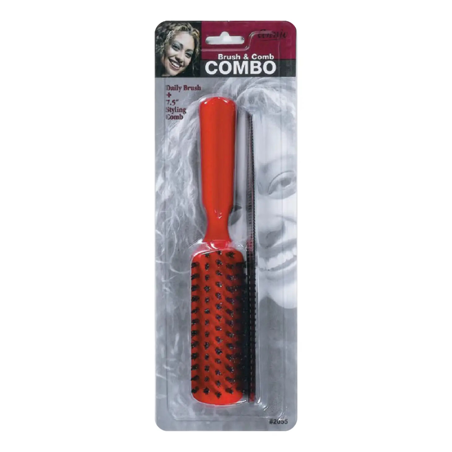 Brush and Styling Comb Combo - Asst Color