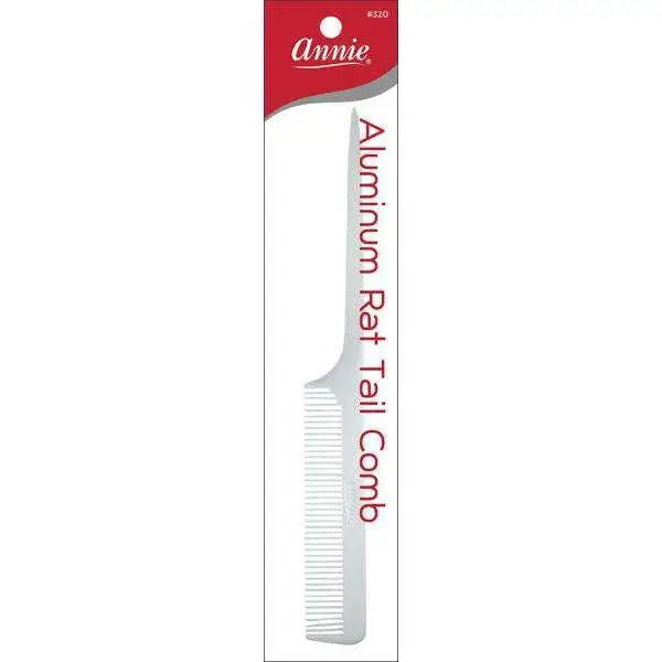 Aluminum Rat Tail Comb 8 Inch