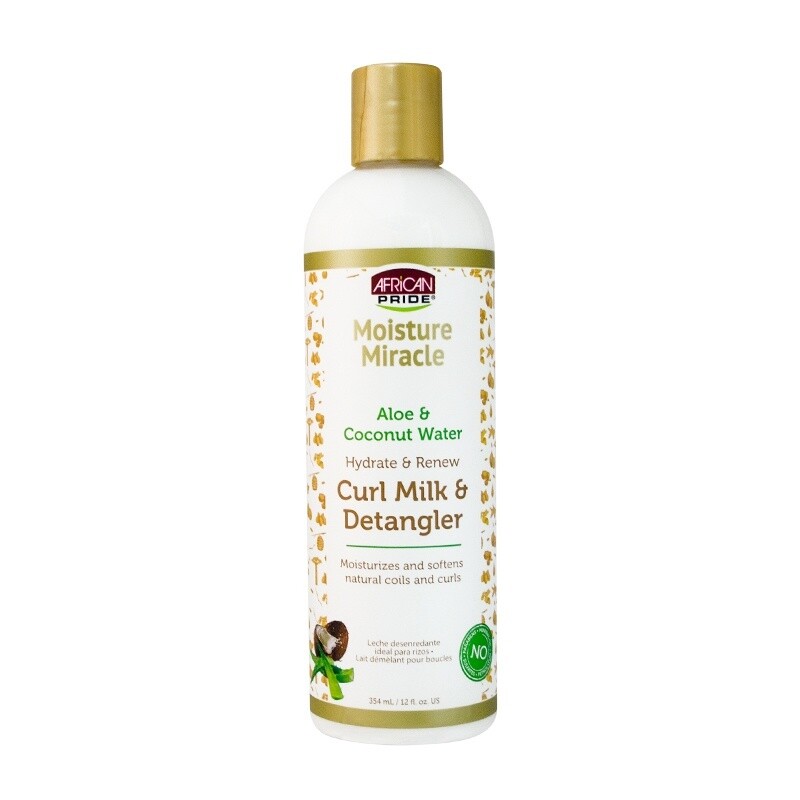 African Pride - Moisture Miracle - Curl Milk &amp; Detangler