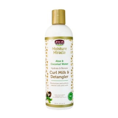 African Pride - Moisture Miracle - Curl Milk &amp; Detangler