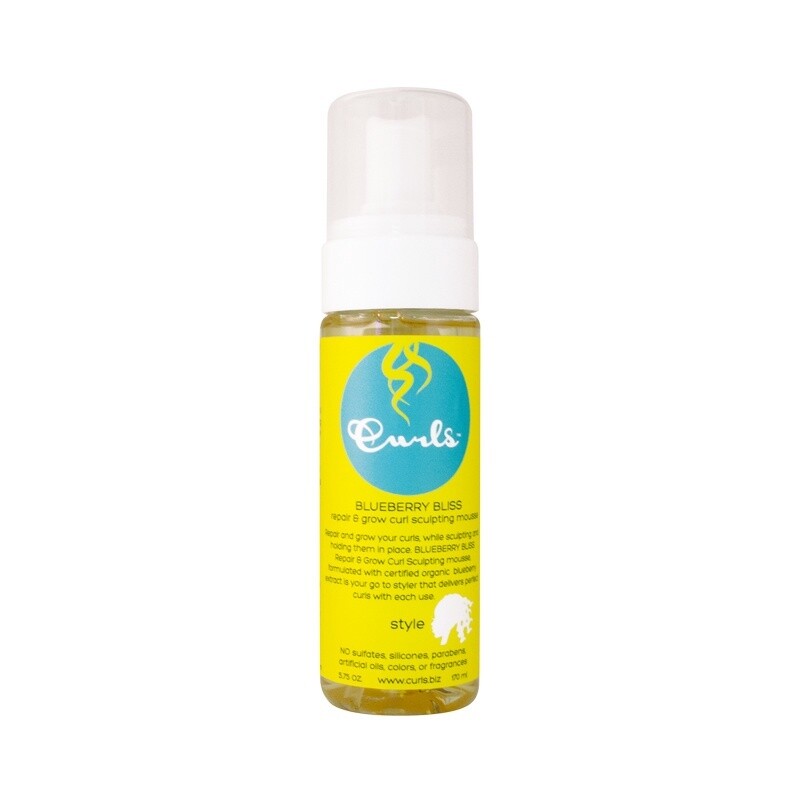 Curls - Blueberry Bliss - Repair &amp; Grow Mousse