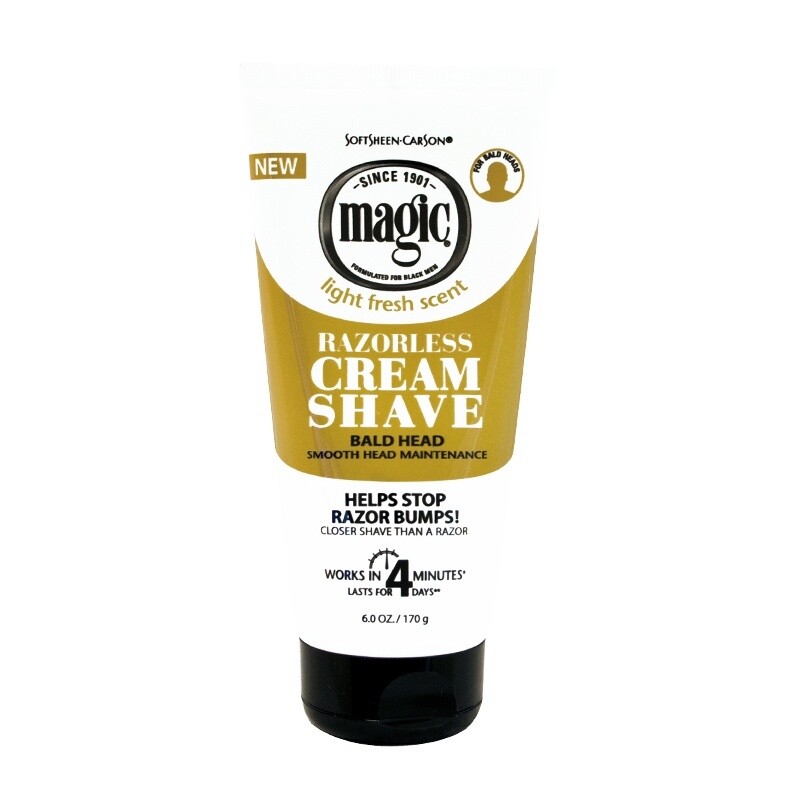 Magic - Razorless Cream Shave - Bald Head