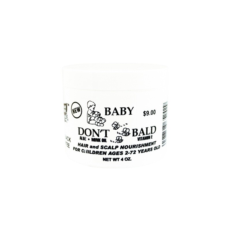Baby Don&#39;t Be Bald - Nourishment, Size: 4oz
