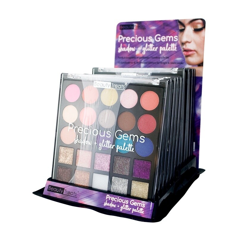 Precious Gems Shadow &amp; Glitter Palette #729