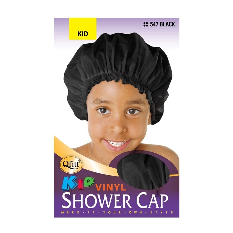 Kid Shower Cap - Black