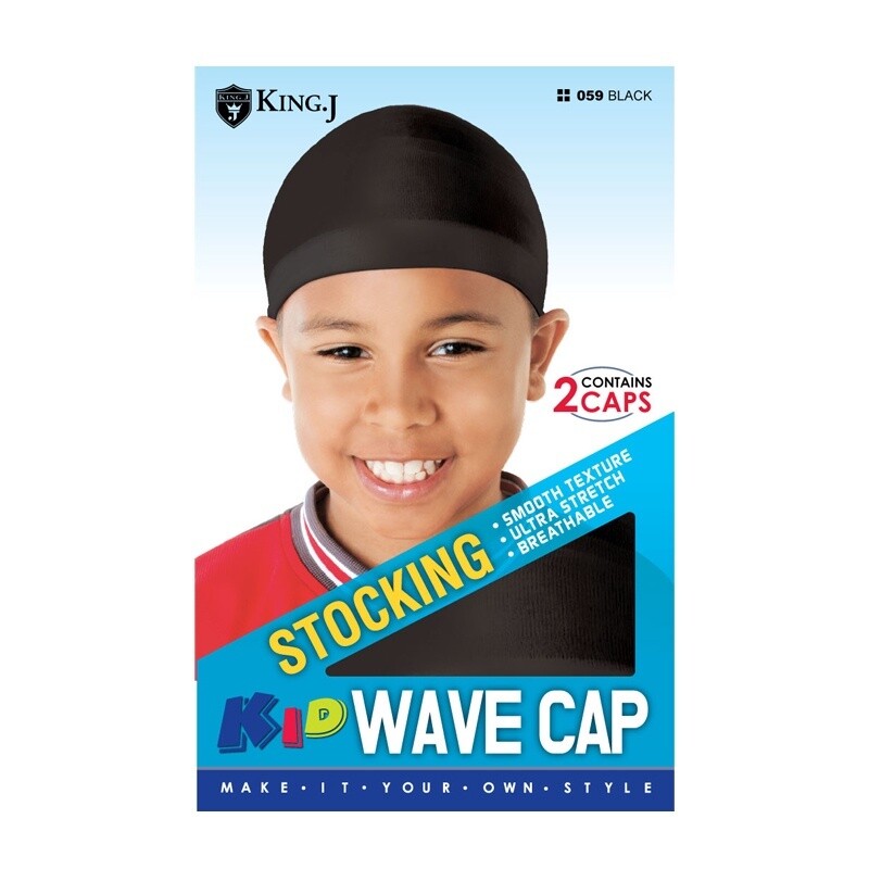 Stocking Wave Cap - Black