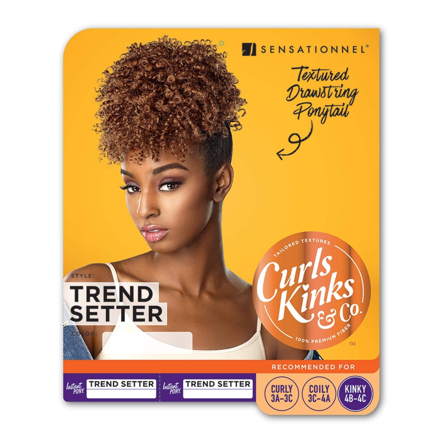 Sensationnel - Curls Kinks &amp; Co. - Trend Setter Ponytail