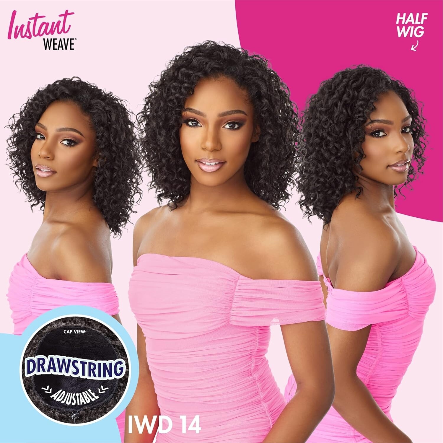Sensationnel - Instant Weave - Half Wig - Drawstring Cap 014
