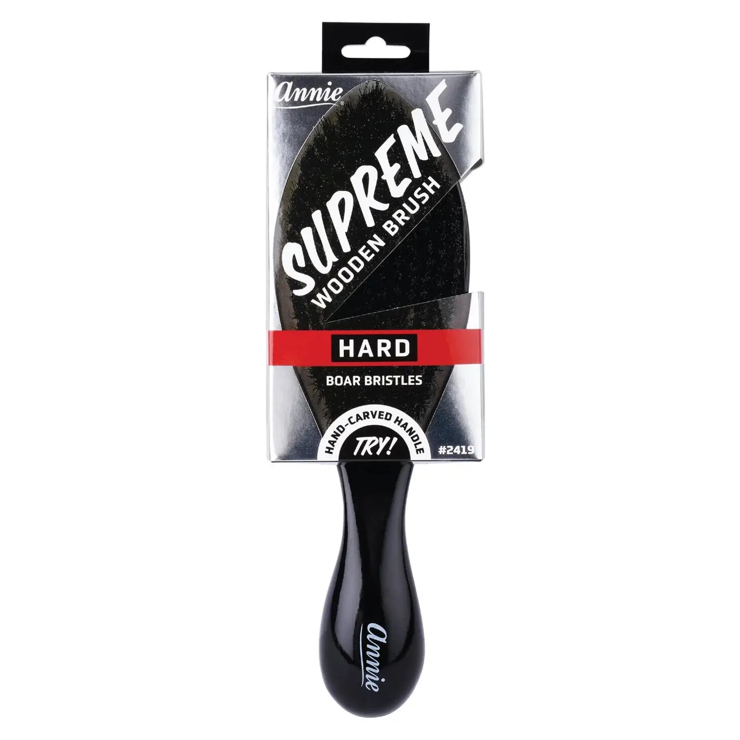 Supreme Wave Brush Hard Boar Bristles