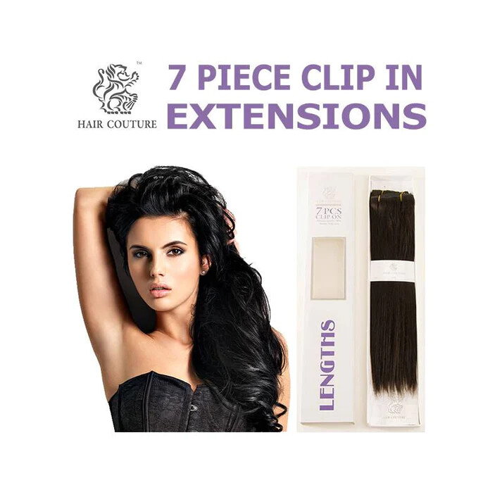 Hair Couture - Lengths - 7pc  Straight Clip-on