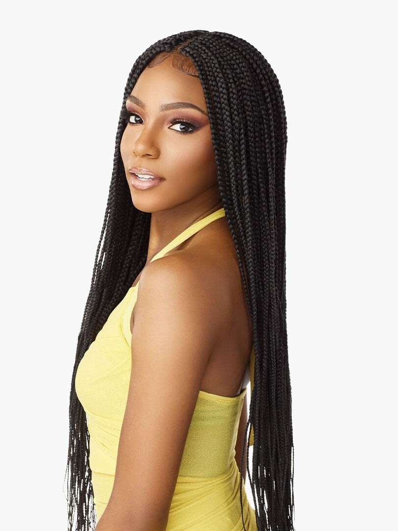 Sensationnel - Cloud 9 - Full Hand Tied Lace Wig Box Braid 36&quot;