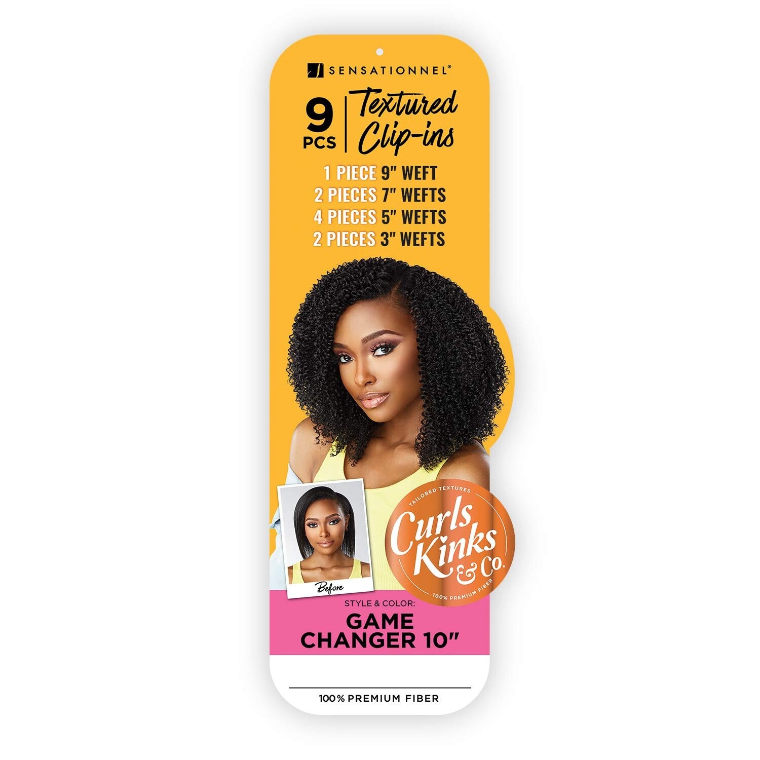 Sensationnel - Curls Kinks &amp; Co. - Game Changer - Clip in