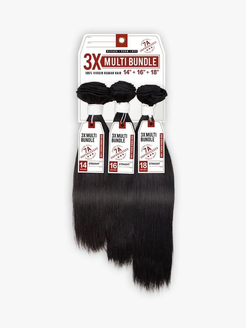 Sensationnel - Bare &amp; Natural - 7A 3X Multi Bundle - Straight