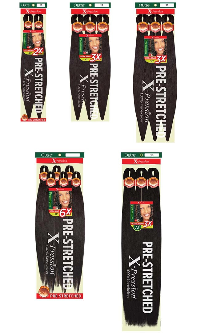 Outre - X-Pression - Pre-Stretched Braid 42in 3x