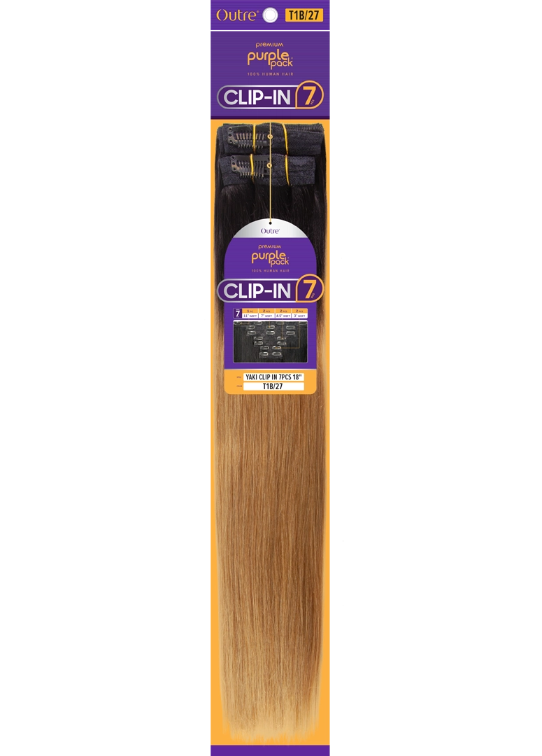 Outre - Premium Purple Pack - Yaki Clip-in 7pcs