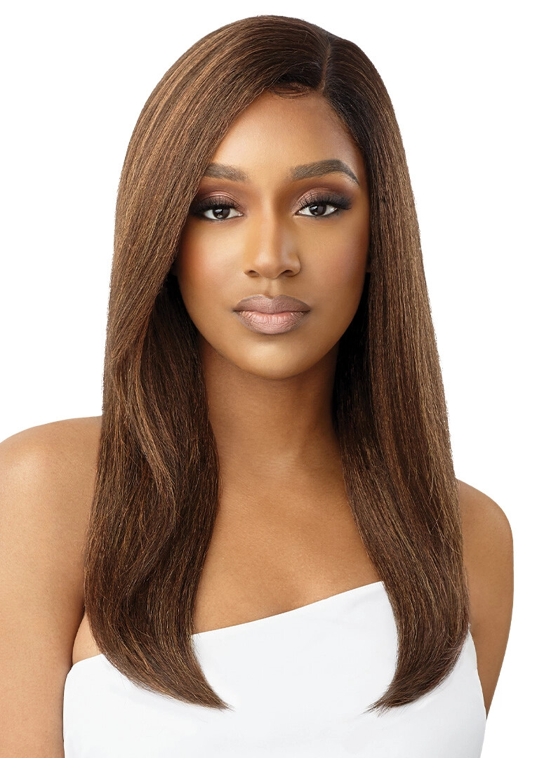 Outre - Lace Front Wig - Natural Yaki 22&quot;