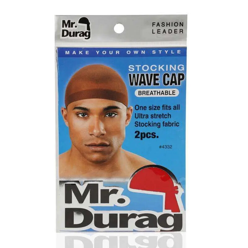 Stocking Wave Cap 2Pc, Color: Asst