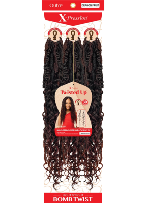 Outre - Twisted Up - Boho Spring Mermaid Locs 18in 3X