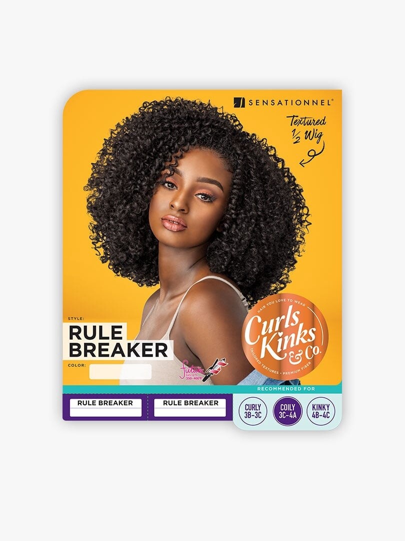 Sensationnel - Curls Kinks &amp; Co. - Rule Breaker - Half Wig