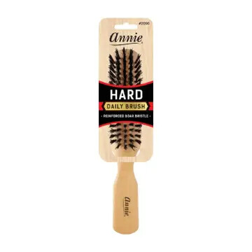 Hard Wooden Brush Boar Bristle 5 Row