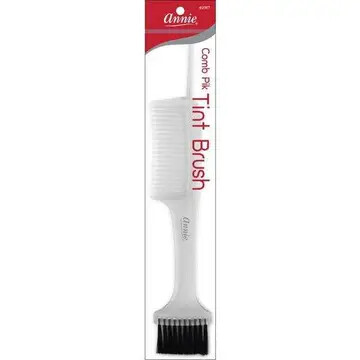 Tint Brush with Comb And Pik - Clear