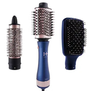 Hot &amp; Hotter - All-in-One Interchangeable Hair Dryer Brush