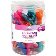 Alligator Hair  Clips - Jar