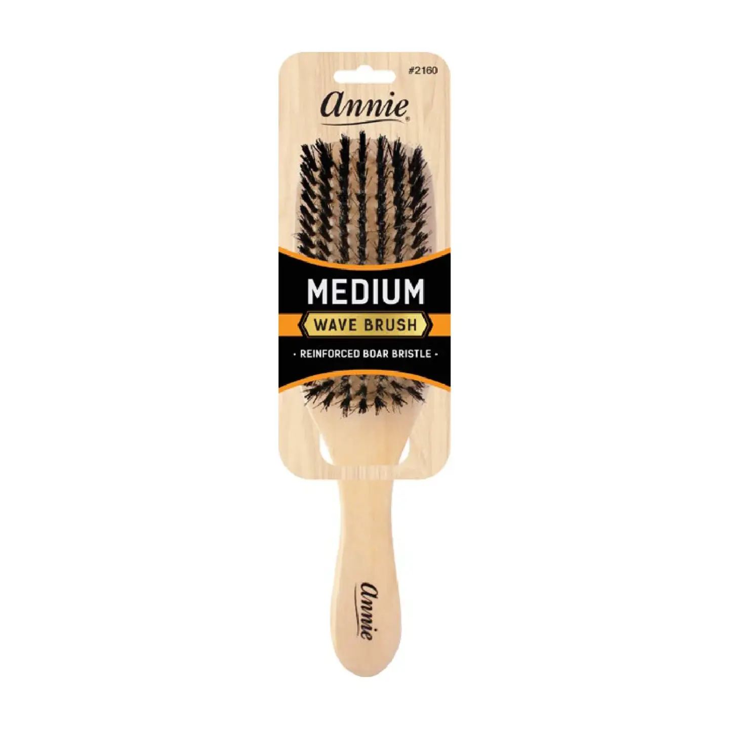 Annie Medium Wave Boar Bristle Brush