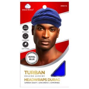 Turban Deluxe Luxury Headwrap, Color: Asst