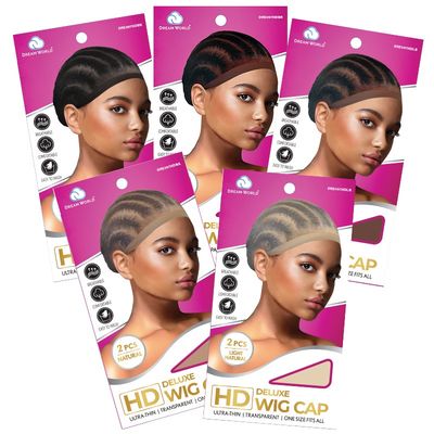 HD Wig Cap 2pc