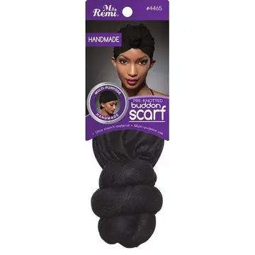 Ms. Remi Premade Budden Scarf, Color: Black
