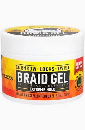 AllDay Locks - Braid Gel, Size: 5oz