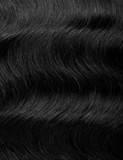 Outre - Purple Pack Premium - Virgin Body 18 20 22 - 4x4 Hand-Tied Closure, Color: Natural Black