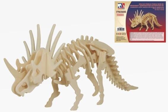 Holz 3D Puzzle Styracosaurus