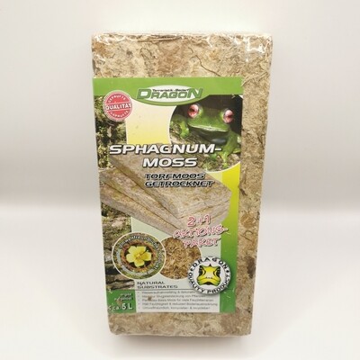Sphagnum Moos gepresst 3x100g Brikett