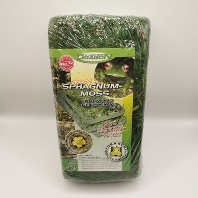 Sphagnum Moos grün, gepr. 3x100g Brikett