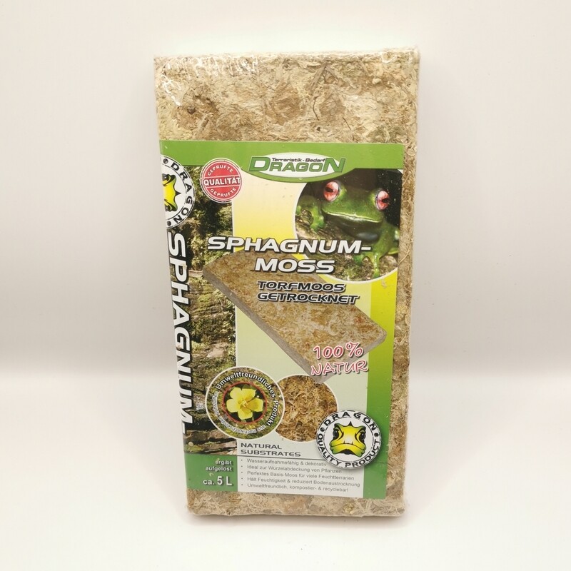 Sphagnum Moos gepresst 100g Brikett