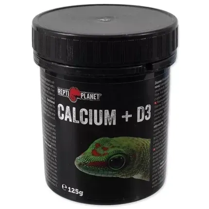 Ergänzungsfuttermittel Calcium + D3 125g Repti Planet