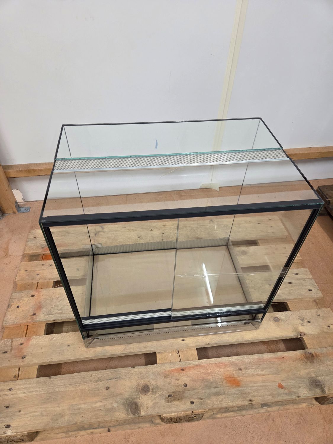Glas Terrarium 60x40x60cm