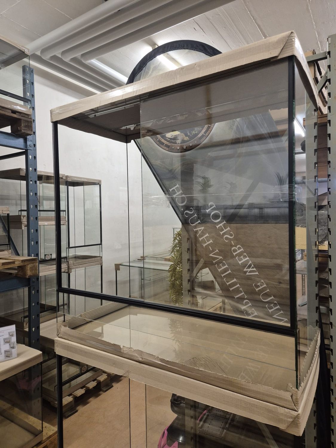 Glas Terrarium 100x50x100cm